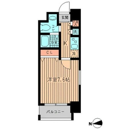 Humanハイム船橋の物件間取画像